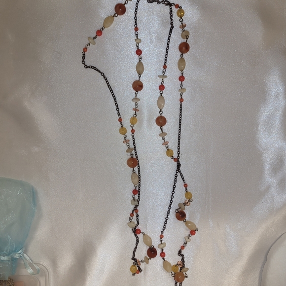 COPY - Long beaded necklace - Picture 4 of 5